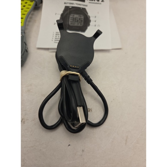 Bushnell Golf Neo iON 2 GPS Rangefinder Watch 368851 Silver Green TESTED WORKS - Picture 6 of 7